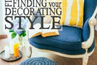 How to learn your decorating style