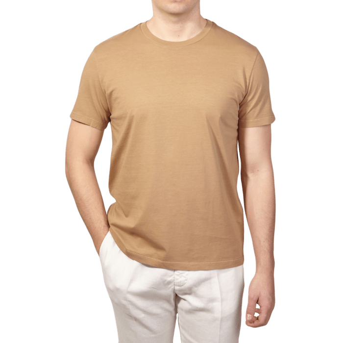 Light brown mens dress shirt