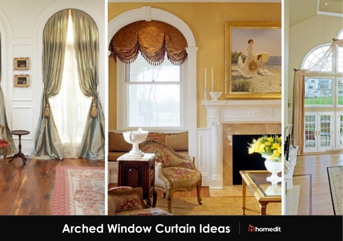 How to decorate a arch window