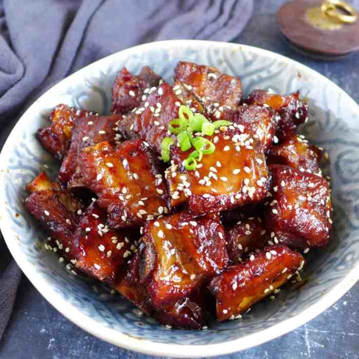 Ribs chinese braised pork red spare rib recipe recipes asian choose board tips marion kitchen