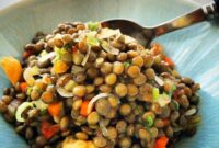 How to cook lentils peruvian style