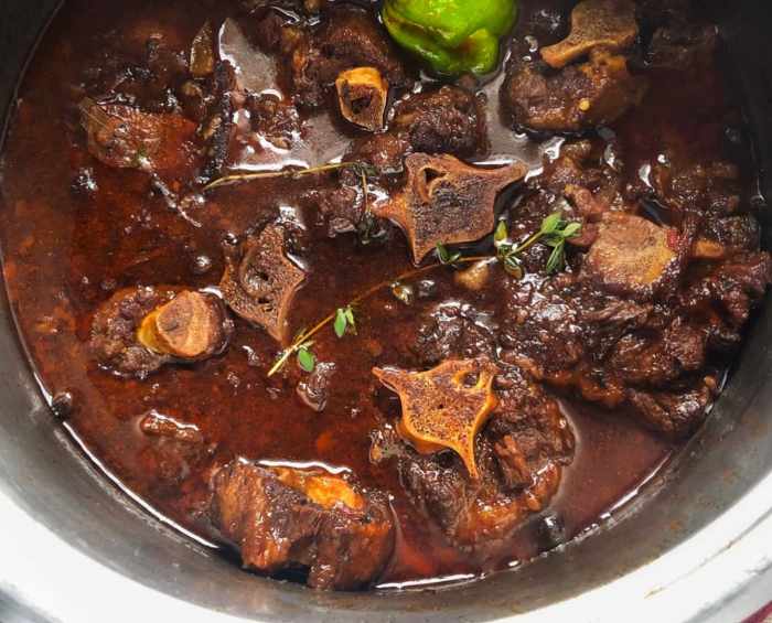 How to cook oxtail haitian style