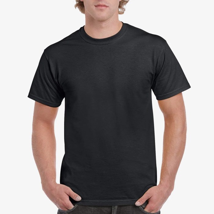 Mens black dress t shirt