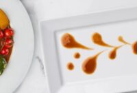 How to make plate decoration sauce