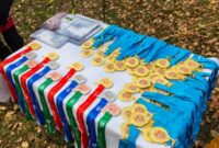 How to decorate medals in room