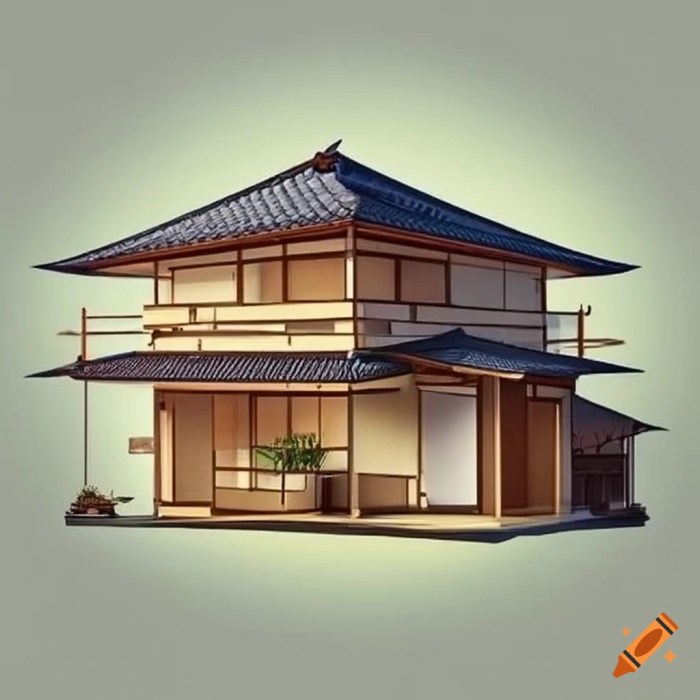 Desain teras rumah lantai 2 jepang