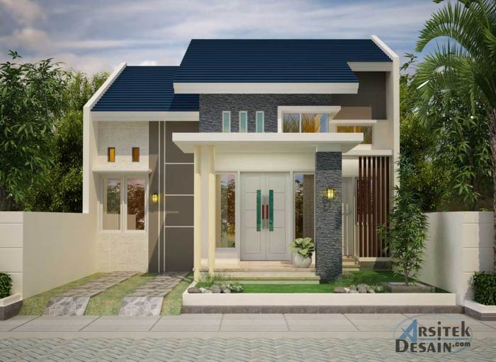 Desain teras rumah minimalis tipe 72