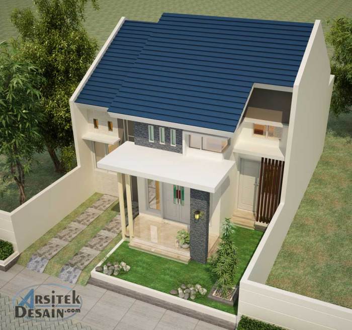 Desain teras rumah minimalis tipe 72